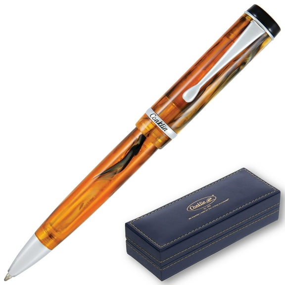 Conklin Duragraph Ballpoint Pen - Amber, with Medium Tip (CK71345)