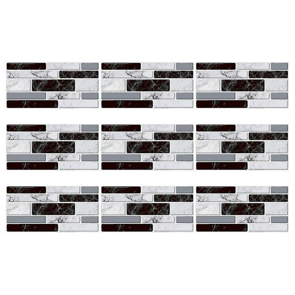 9 pegatinas para azulejos.