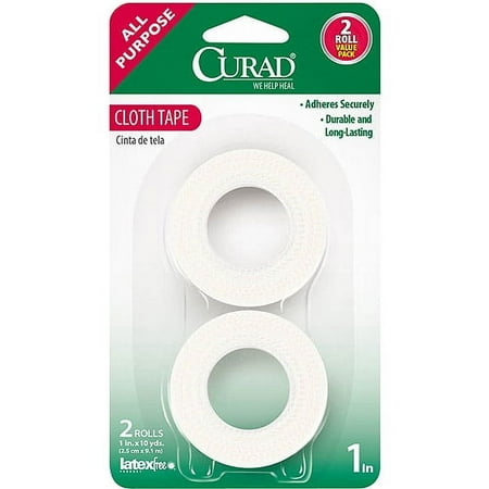 Curad Cloth Tape, 10 yards, 2 count