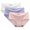 White/Purple/Pink, variant on Spdoo Women's Seamless Hipster Underwear Mid-high Waist Panties Soft Stretch Bikini Underwears
