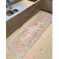 thumbnail image 6 of Housewarming Gift Rug, Bohemian Rug, Hallway Rug, Antique Decor Rug, Orange Rug, Easy to Clean Rug, Turkish Rug, Classic Rug, 3D Printed Rug, 3.3'x6.5' - 100x200 cm, 6 of 9