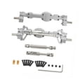 thumbnail image 2 of Dualoai Front and Rear Axle Set Complete Axle Set for C8815 1:10 Scale Vehicles Silver, 2 of 9