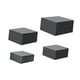 thumbnail image 1 of Elevador de caja de exhibición BLESIY de cubo acrílico 4 piezas Negro M, 1 of 8