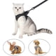 thumbnail image 3 of Conjunto de arnés y correa M-Cat con collar ultraligero para gatitos, chaqueta para correr suave y cómoda, amortiguación para correr, a prueba de fugas, apto para perros de raza negra., 3 of 3