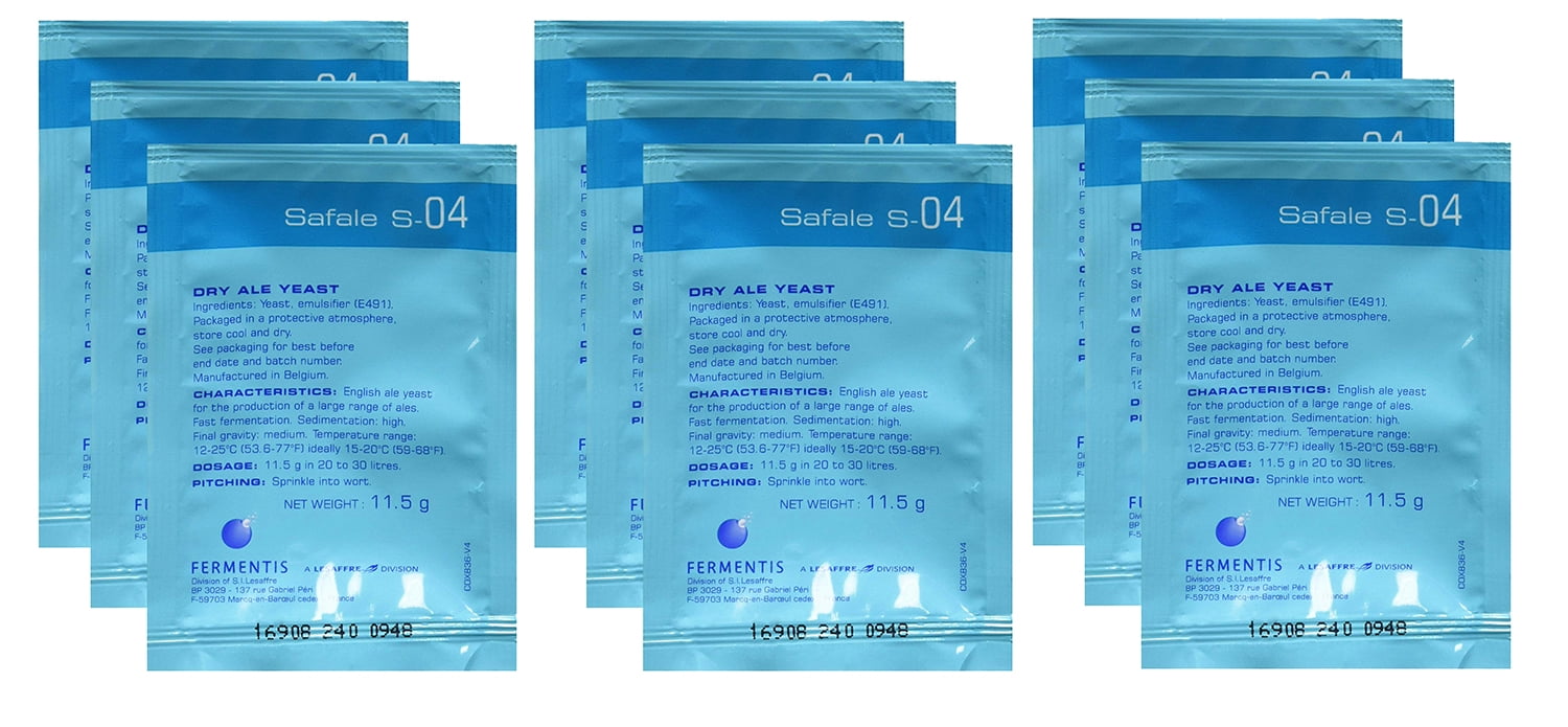 Safale S-04 (3 ct.11.5 g Packs) (Thrее Расk)