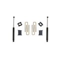 thumbnail image 3 of MaxTrac Lift Kit Suspension 901355 3 Inch Front Lift; 4 Inch Rear Lift; With Rear Shock Absorbers In Kit; Black Components, 3 of 3
