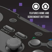 Retro-Bit Legacy16 2.4GHz Wireless Controller for SNES, Switch, and USB Devices - Onyx
