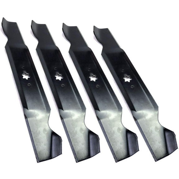 (4) Blades Compatible With MTD 38" 742-0610, 942-0610, 942-0610A, 942-0654
