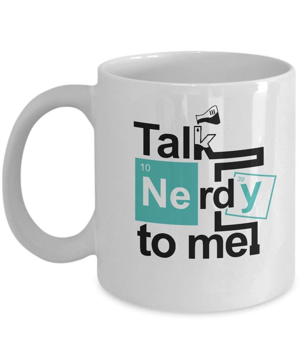 Talk Nerdy To Me Funny Science & Math Geek Gift Mug - image 1 of 4