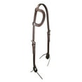 thumbnail image 5 of Tahoe Premium Double Layer Leather Slip Ear Headstall - Full Horse, 5 of 5