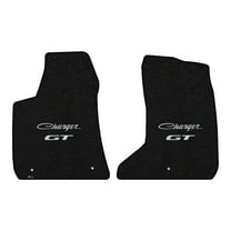 Lloyd Mats Custom Fit Floor Mats for Dodge Charger AWD 2018/ON LogoMat 2Pc Set Charcoal