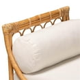 thumbnail image 4 of Pemberly Row Contemporary Bohemian Rattan Daybed in Natural Brown, 4 of 9