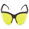 thumbnail image 2 of MCR Safety Klondike Protective Eyewear, Amber Lens, Duramass Hard Coat, Black Frame - 1 EA (135-KD114), 2 of 2