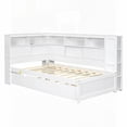 thumbnail image 6 of Wood Daybed with Storage & USB, Twin Size, White, 6 of 19