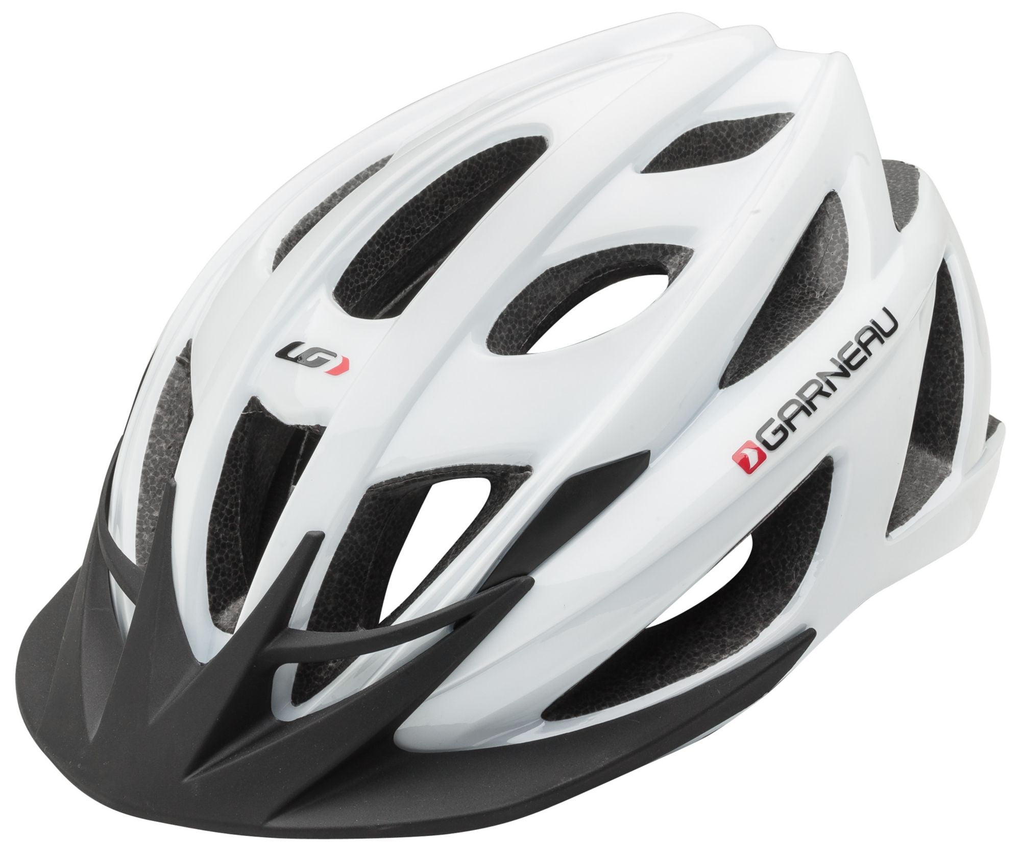 Louis Garneau Global II Cycling Helmet Size M/L Red/Grey 54-61cm 