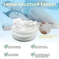 thumbnail image 5 of Anti Snoring Mouth Guard Anti Snore Device Sleeping Apnea Snoring Prevention Stop Teeth Bruxism Improve Sleep Mouthguard--1PCS, 5 of 5