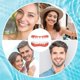 thumbnail image 5 of Carillas dentales, dentaduras postizas blancas para mandíbula superior e inferior, dientes falsos para mujeres y hombres, cómodo Flex Cosme, 5 of 5