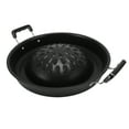 thumbnail image 1 of Thai Korean BBQ Grill Pan, Aluminum BBQ Grill Topper, 2 in 1 Non Stick Smoke Steak Grill Charcoal Pan Pork Hot Pot, Even Heating Barbecue Grill Plates, Camping BBQ Pan, 1 of 7