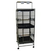 YML 5/8 in. Bar Spacing Wrought Iron Parrot Cage