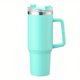 thumbnail image 1 of 1pc 40oz Straw Tumbler, Reusable Vacuum Tumbler With Straw, Insulated Double Wall Stainless Steel Cup Handle And Vacuum Flask, Handy Cup, Teacher Appreciation Gifts, 1 of 5