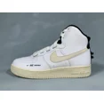 thumbnail image 2 of Ni-k-e Air Force 1 High Utility Retro White Black Cream AJ7311-100 Women's 9.5, 2 of 6