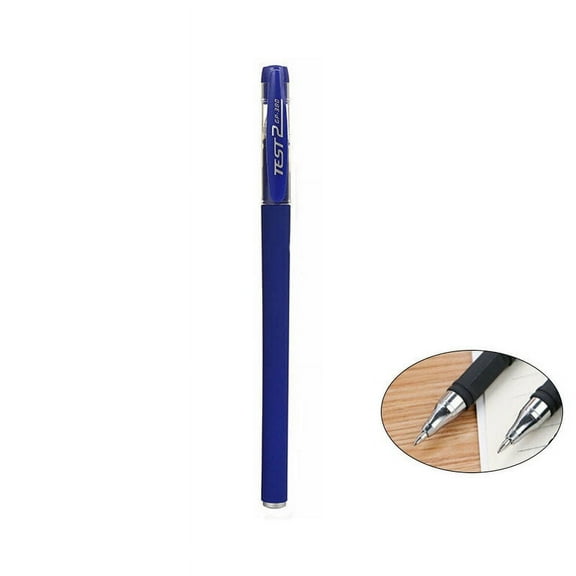 SagaSave Plastic Smooth Ink Ballpoint Pen Gel Pen Needle Tip Blue Bullet Head