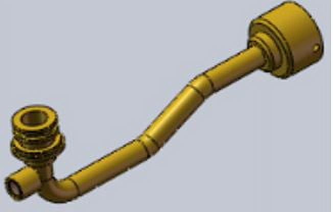 Lippert Components 2GWH-19; Girard Water Heater Outlet Pipe