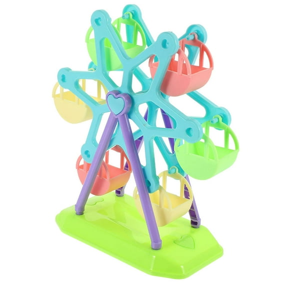 LULULION Interactive Bird Foraging Ferris Wheel Toy Training Prop for Parrots and Cockatiels Chewing