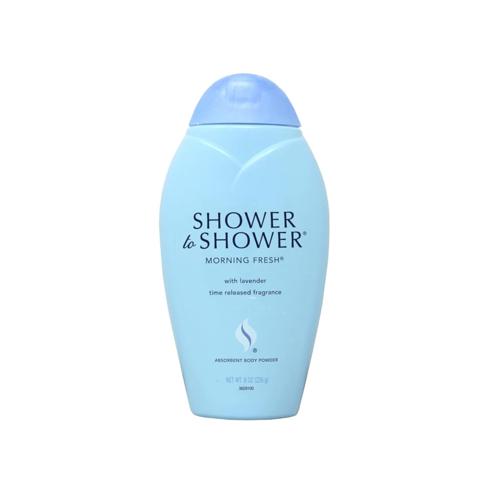 (3 pack) Shower to Shower Body Powder, Morning Fresh w/ Lavender - 8 oz