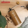 thumbnail image 5 of AKIRAKOKI Coffee Grinder Manual Wooden Mill - Brown color, 5 of 6