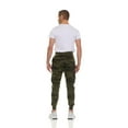 thumbnail image 5 of Yacht & Smith 3 Pack of Mens Jogger Bulk Sweatpants, Green Camo, Comfy Lounge Joggers for Men Color Green Camo, Size 2X-Large, 5 of 7