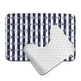 thumbnail image 6 of Xecao Anchors 2-Piece Vintage Seamless Anti-Skid Mat Set, featuring a stylish pattern for a safe and elegant toilet rug experience, 6 of 6
