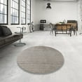 thumbnail image 4 of Ahgly Company Machine Washable Indoor Rectangle Industrial Modern Silver Pink Area Rugs, 2' x 3', 4 of 7