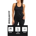thumbnail image 6 of 5-Pack Women's Moisture Wicking Performance Racerback Tank Top (Sizes, S to 3XL), 6 of 7
