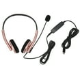 thumbnail image 1 of Auriculares para call center Bling Bling multifuncionales con micrófono giratorio y protección auditiva, 1 of 12