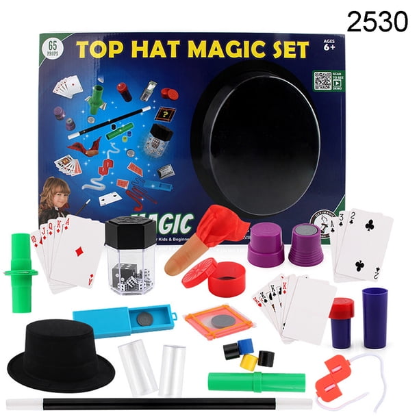 Kit De Disfraz De Mago Con Capa Y Trucos De Magia Para Niños | Envío gratis