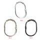 thumbnail image 5 of Advancent 12 ganchos para cortina de ducha de hierro inoxidable, anillos para colgar cortinas Tratamientos de ventanas No.01 Advancent HA0132-01B, 5 of 6