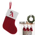 thumbnail image 2 of Calcetines de punto con letras de copo de nieve para decoración del hogar, adorno de árbol de Navidad, regalo, 2023, 2024, 2 of 4