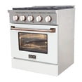 thumbnail image 5 of Kucht Professional 30" Stainless Steel Natural Gas Range in Rose Gold/Silver, 5 of 9