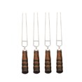 thumbnail image 4 of WHAMVOX 4 Pcs Bbq Stainless Steel Roasting Fork Kebabs Barbecue Stick 43*1.5cm, 4 of 8