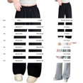 thumbnail image 2 of TIREOW Girls Sweatpants Elastic High Waist Straight Wide Leg Drawstring Sweatpants Kids Fashion Casual Baggy Pants, 2 of 2