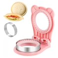thumbnail image 1 of Sandwichera CHICHAUS Uncrustable Pocket con forma de círculo, rosa, 1 of 7