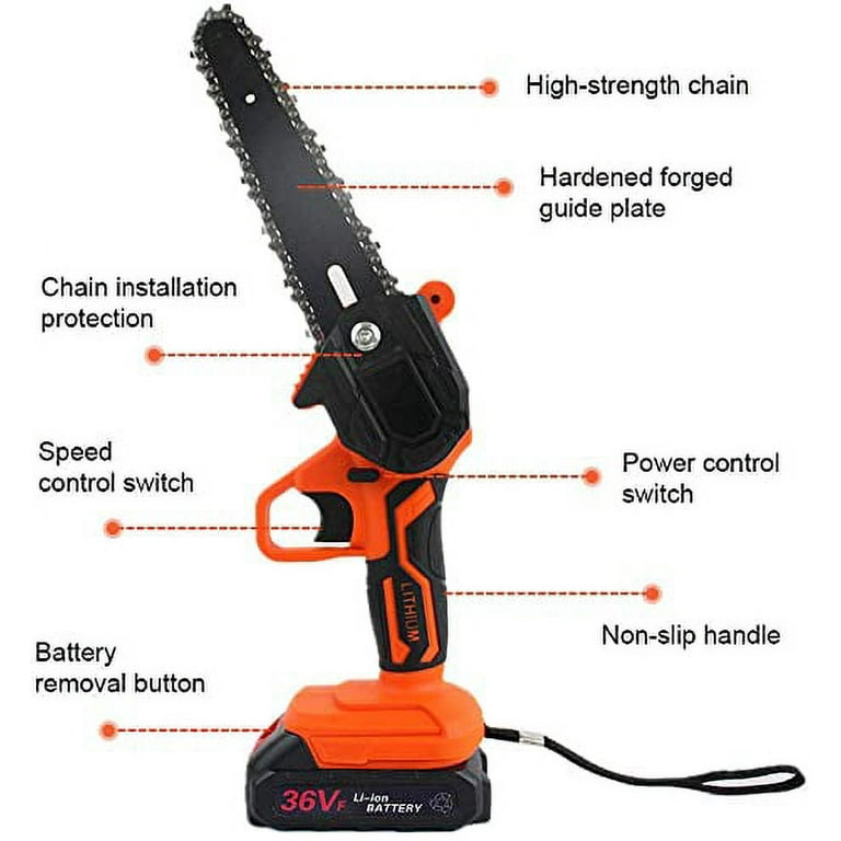 BLACK+DECKER 36V Cordless Chainsaw 