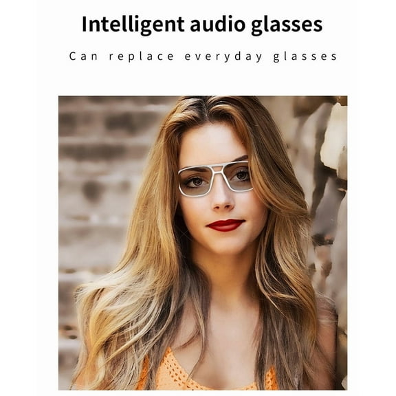 Smart glasses GS10 Bluetooth glasses, dual beam color changing lenses, can listen to music and make calls, UV resistant glasses