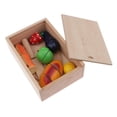 thumbnail image 1 of Juguete de Corte de Alimentos de Cocina de Filetes/Pan Tostado/Camarones /Peces de Pretender para Salvador Kids Kitchen Pretend Play Toys, 1 of 7