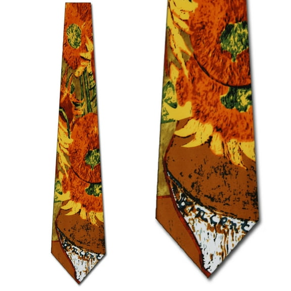 Sunflowers II Necktie Mens Tie