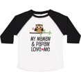 thumbnail image 3 of Inktastic Mamaw and Papaw Girl Granddaughter Owl Girls Toddler T-Shirt, 3 of 5