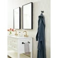 thumbnail image 2 of Amerock Appoint Matte Black 8 inch (203mm) Towel Bar, 2 of 6