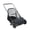 Black, variant on Push Lawn Sweeper, 21" Leaf & Grass Collector, Heavy Duty Thickened Steel Manual Leaf Sweeper with Large Capacity 3.5 cu. ft Mesh Collection Hopper Bag & 2 Spinning Brushes