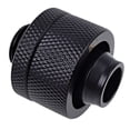 thumbnail image 1 of Alphacool Eiszapfen G1/4" to 13mm ID, 19mm OD Compression Fitting for Soft Tubing, Deep Black, 1 of 3